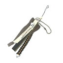 MOI MADE モイメイド スカル ジップ レザー ハンドメイド携帯ストラップ (アクセサリー) 079192 【中古】