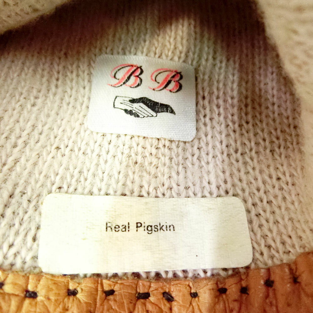 Select セレクト 「7」 ピッグスキン グローブ (皮手袋) 079473 【中古】