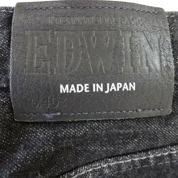 EDWIN エドウィン 「35」 403ブラックデニム (日本製 Made in JAPAN) 086153 【中古】