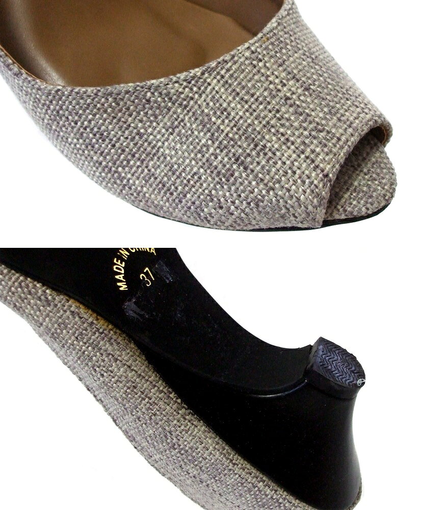 ROPE' PICNIC ロペピクニック 「37」 ジュートヒールパンプス (シューズ) 088529 【中古】 crown-store-10137610 CROWN STORE サンプル画像3
