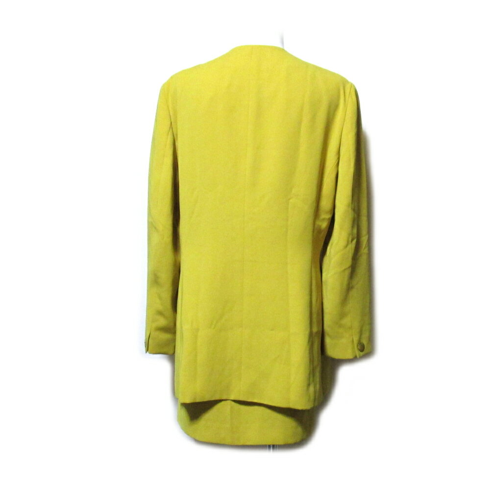 vintage ELLE PARIS ヴィンテージ エル 「38」 マオカラーセットアップスカートスーツ (ジャケット) 089521 【中古】