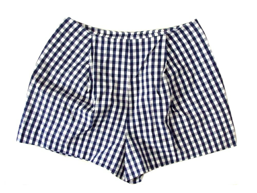 GINGERALE TOKYO ジンジャーエール ギンガムチェックハーフパンツ (キュロット ショートパンツ) 090132..