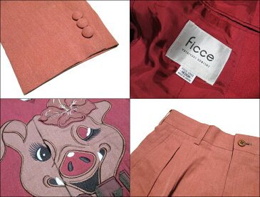 vintage YOSHIYUKI KONISHI FICCE UOMO ヴィンテージ ヨシユキコニシ フィッチェ ウォーモ スリーピースセットアップスーツ (ドン小西) 091568 【中古】