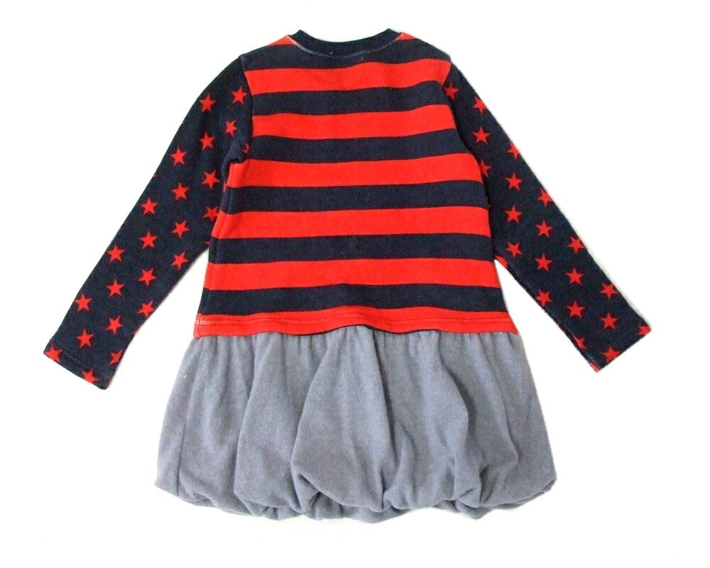 美品 DADDY OH DADDY ダディオーダディ スエット切り替えワンピース (キッズ 子供服) 094606 【中古】