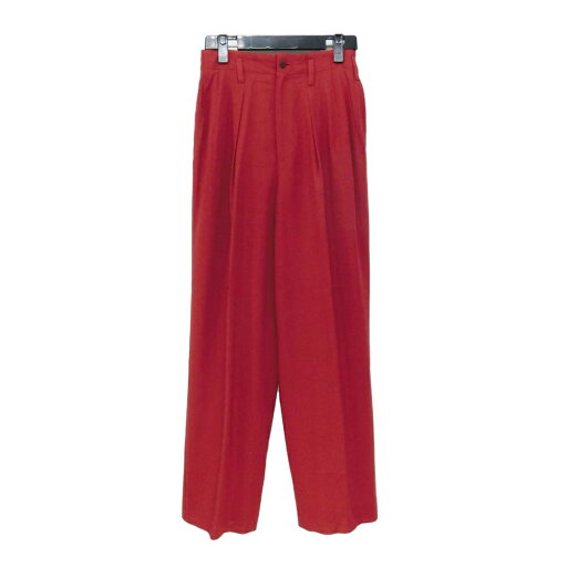 HALF MOON ハーフムーン ワイド スラックスパンツ 094674 【中古】 HALF MOON ハーフムーン ワイド スラックスパンツ 094674 【中古】