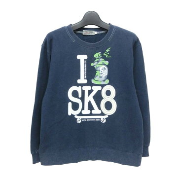 BLUE CROSS ブルークロス 「S」 SK8 スウェットトレーナー (スケートボード スケボー) 096559 【中古】