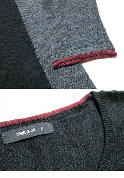 COMME CA ISM コムサイズム 「F」 ニットワンピース (黒 コムサデモード COMME SA DU MOOD) 099026 【中古】
