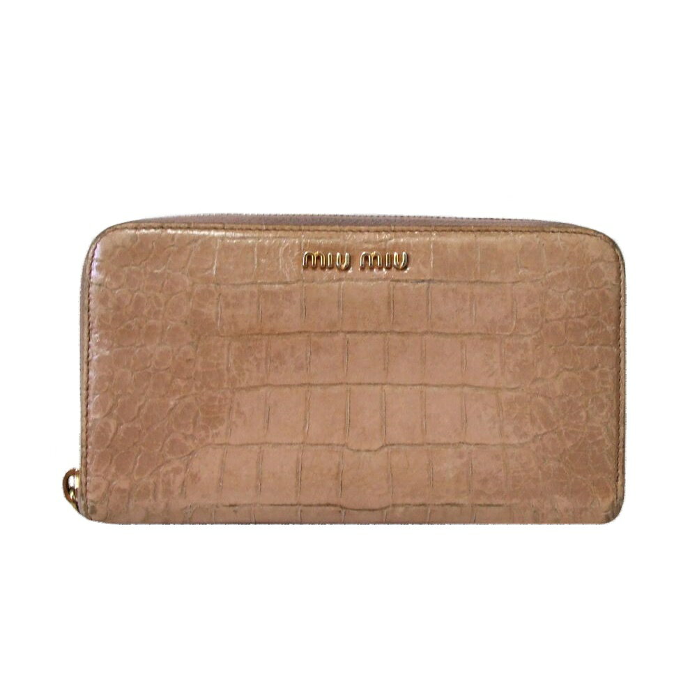 MIU MIU ミュウミュウ レザーロングウ