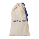 美品 Louis Vuitton ルイヴィトン シューズケース (巾着バッグ ロゴ コットン) 11 ...