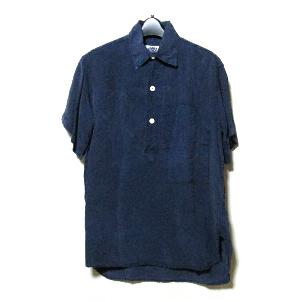 JUNYA WATANABE MAN COMME des GARCONS×eye×POST ジュンヤマン コムデギャルソン×アイ×ポスト 「SS」 2007 プルオーバーシャツ (紺 ネイビー ブラウス コラボレーション) 114247 【中古】のサムネイル