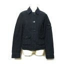 MARC JACOBS マークジェイコブス 「4」 ミリタリージャケット (黒 ブラック ) 126011 【中古】(4)