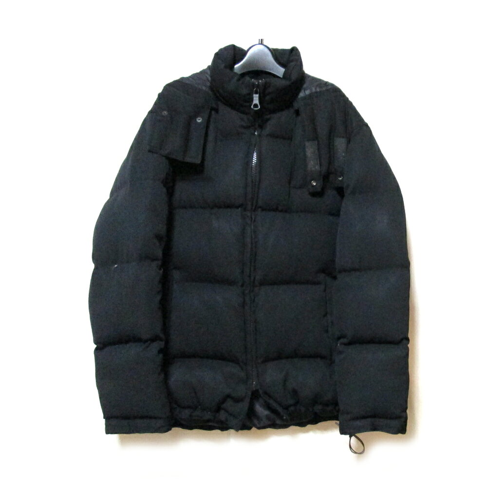 Cycle サイクル 「M」 テクニカルダウンジャケット (黒 裏原宿) 128240 【中古】
