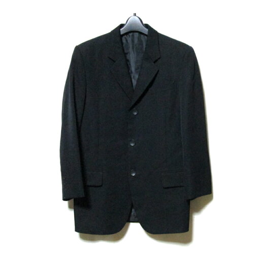 Jean Paul GAULTIER HOMME ジャンポールゴルチエ 「46」 定番3Bギャバジンジャケット (黒 ゴルチェ ブラック) 128553 【中古】 Jean Paul GAULTIER HOMME ジャンポールゴルチエ 「46」 定番3Bギャバジンジャケット (黒 ゴルチェ ブラック) 128553 【中古】