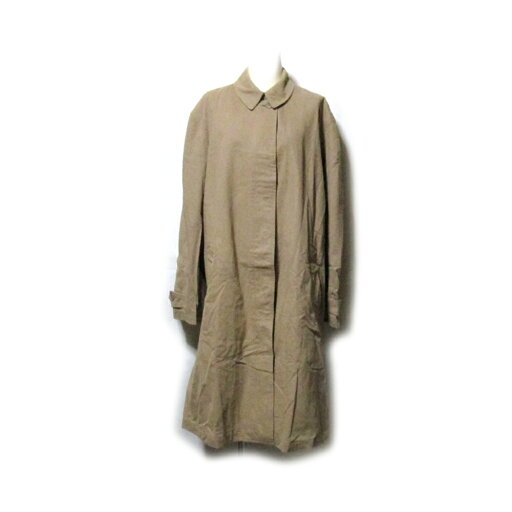 Vintage INGEBORG PINK HOUSE ヴィンテージ インゲボルグ ピンクハウス ステンカラーロングコットンコート (PINK HOUSE ピンクハウス ベージュ) 131959 【中古】 Vintage INGEBORG PINK HOUSE ヴィンテージ インゲボルグ ピンクハウス ステンカラーロングコットンコート (PINK HOUSE ピンクハウス ベージュ) 131959 【中古】