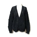 Vintage KANEKO ISAO PINK HOUSE ヴィンテージ カネコイサオ ピンクハウス サマーコットン透かし編みカーデガン (金子功 カネコイサオ カーデ 紺 スプリング) 133085 【中古】