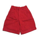 Vintage PINK HOUSE ヴィンテージ ピンクハウス コットン ショートパンツ (赤 折り返し 金子功) 133353 【中古】(4)