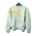 美品 Vintage FILA ヴィンテージ フィラ 「I50」 イタリア製 K ヘビーニットセーター (緑 グリーン スポーツ ビンテージ ビンテージ) 134506 【中古】(4)