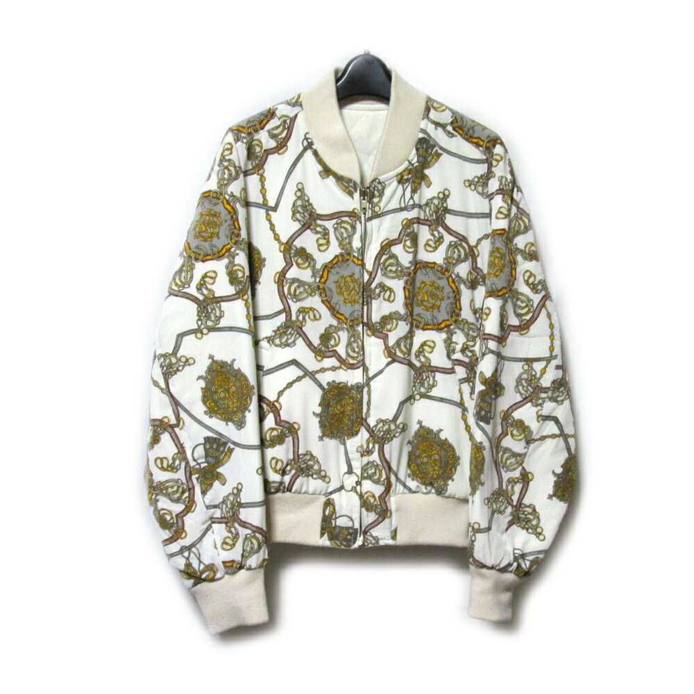 Vintage JUN MEN ヴィンテージ ジュン メン 「M」 リバーシブルチェーンパターンブルゾン (ビンテージ) 135007 【中古】