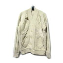 Vintage monsieur NICOLE ヴィンテージ ムッシュ ニコル ケーブルニットカーディガン (生成り ビンテージ バブル) 135375 【中古...