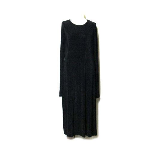 美品 Vintage INTERLINEAIRE ヴィンテージ アンテルリネエール ストレッチマキシ丈ワンピース (ロング ビンレージ 黒 ブラック) 135438 【中古】 美品 Vintage INTERLINEAIRE ヴィンテージ アンテルリネエール ストレッチマキシ丈ワンピース (ロング ビンレージ 黒 ブラック) 135438 【中古】