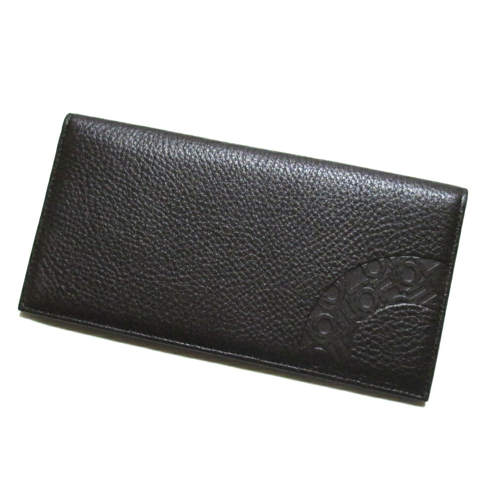 美品 LEE GEON MAAN イゴンマン レザーロングウォレット.長財布 (ブラウン 韓国伝統) 135491 【中古】