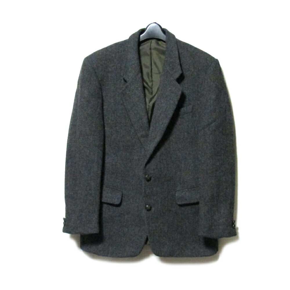 Vintage Harris Tweed ヴィンテージ ハリスツイード イギリス製 Dunn Coクラシックツイードジャケット (ブレザー ブラウン) 136836 【中古】