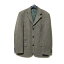 Vintage Harris Tweed ơ ϥꥹĥ ꥹ 饷åĥɥ㥱å (֥쥶 ֥饦) 136840 š