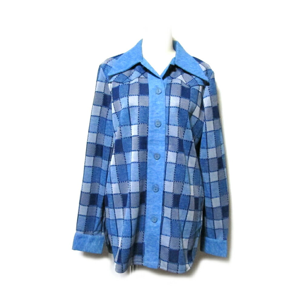 【新古品】 60's 70's Vintage H BAR C ヴィンテージ エイチバーシー 「34」 アメリカ製 チェック切り替えジャケット (ビンテージ ウエスタンシャツ 未使用 USA) 137002 【中古】