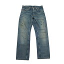 美品 Vintage HELMUT LANG ヴィンテージ オールド ヘルムートラング 「28」 ペイントデニムパンツ (ジーンズ ビンテージ Y2K) 137...