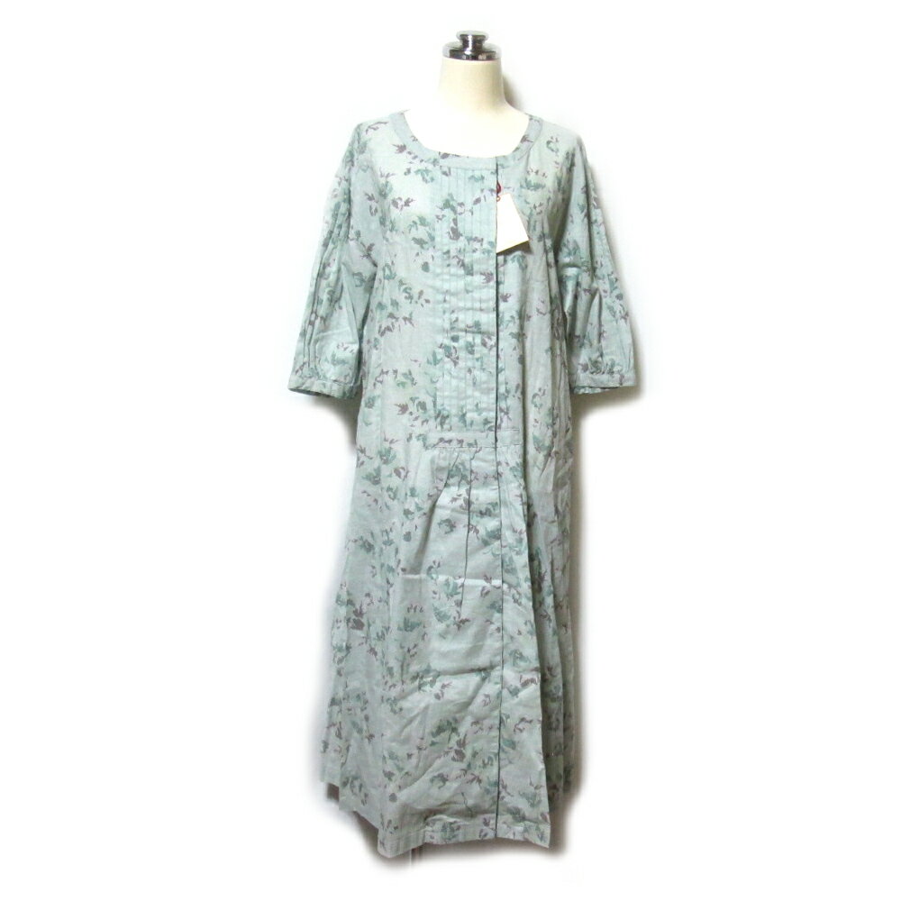 【新古品】 未使用 Ph Blue ペーハーブルー クラシックコットンプリーツワンピース (ドレス 未使用 新..