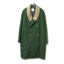 Vintage HERMES ヴィンテージ オールド エルメス 「50」 フランス製 レザーカラードンキーコート (ビンテージ 皮 革ジャン ロング ジャケット...
