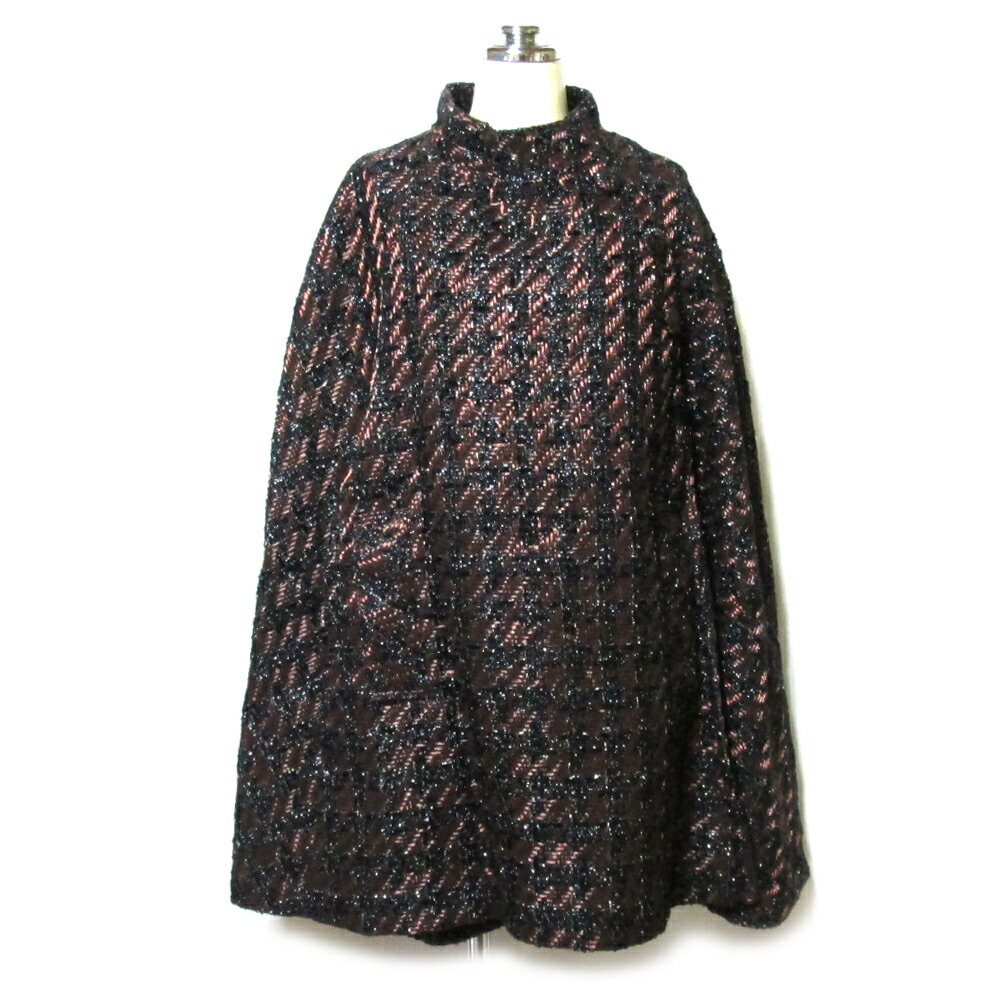 【新古品】 STREET LONDON by 日本極東貿易 ストリートロンドン Linton Tweedsリントンツイードエクスクルーシブツイードマント.ジャケット.コート.ポンチョ (LINTON イギリス Linton Tweeds exclusive ベージュ) 137901 【中古】