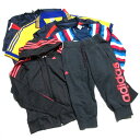 adidas アディダス 「M」 トラックジャージセットアップ ナイロンカットソー キッズ6点セット (まとめて コーディネイト スポーツ 古着 良品 子供用 レディース用) 138214 【中古】(4)