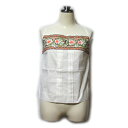 美品 PAUL&JOE ポール&ジョー 「1」 フランス製 スパンコール装飾カットソー.キャミソール (花柄 フラワー Tシャツ) 138226 【中古】