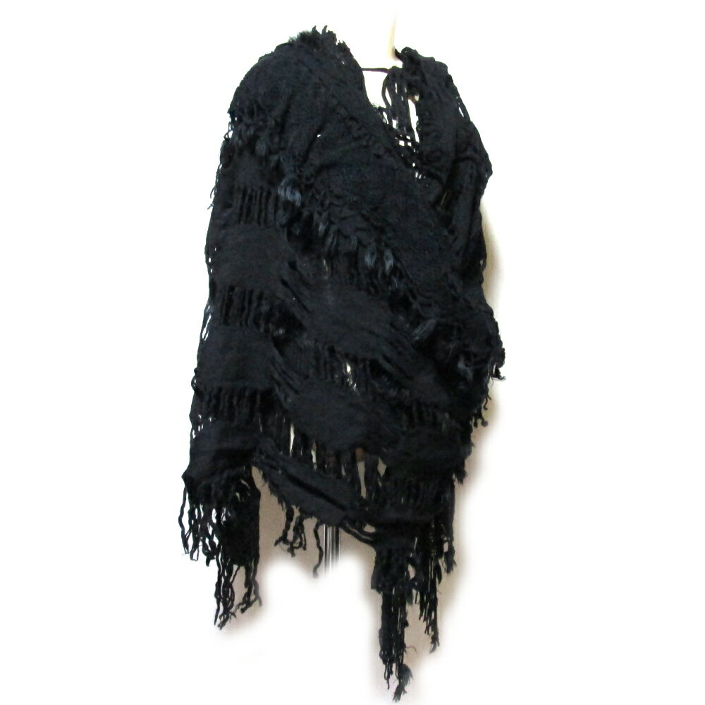 【新古品】 NNNC エヌエヌエヌシー グランジ ロングショールマント (高宮渉平 インディーズ ユニセック..