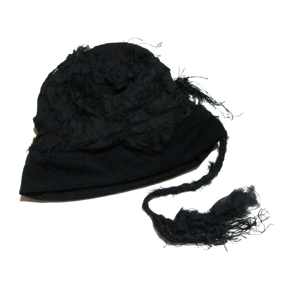 新品同様 NNNC エヌエヌエヌシー グランジ フリンジワッチキャップ (高宮渉平 インディーズ ユニセック..