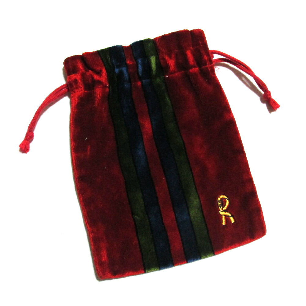 美品 Vintage Roberta di Camerino ヴィンテージ ロベルタ ディ カメリーノ ベルベット巾着バッグ.ポーチ (アンティーク クラシカル・ドローストリング) 139251 【中古】