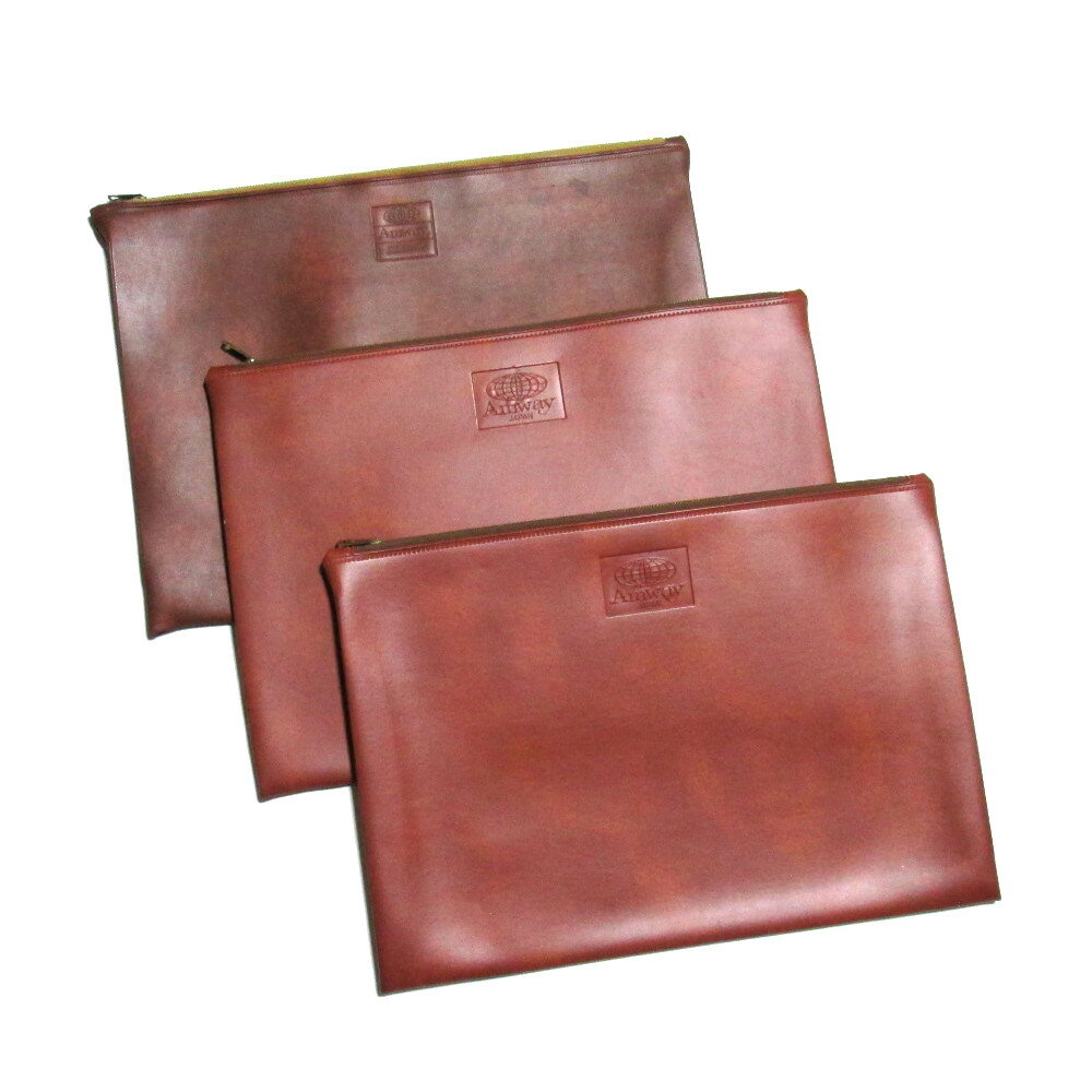 Vintage Amway ヴィンテージ アムウェイ ポーチ バッグ 3点セット 旧ロゴ 地球マーク フェイクレザー (..