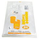 ゴミ袋 30L 透明 40枚(20枚入×2)【メール便・送料無料】ジャパックス ルームプロジェクト PR-33