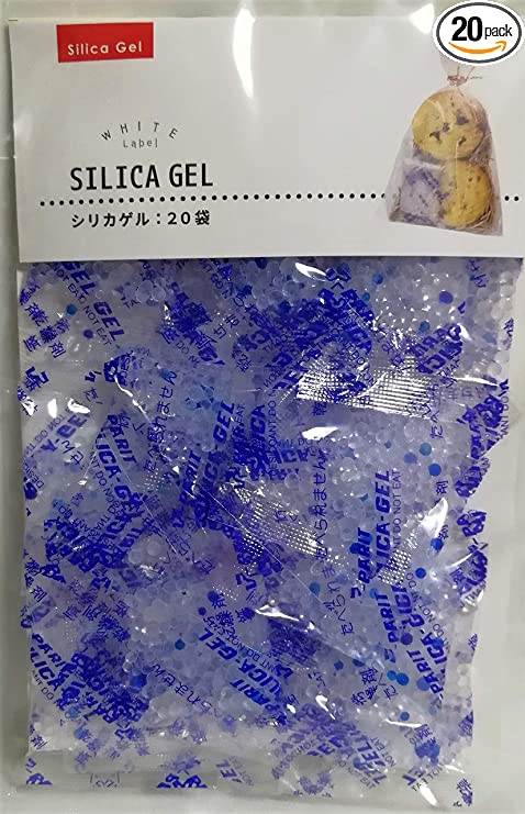 シリカゲル（小分け）　2g包×60袋（20袋×3個）(メール便・送料無料)