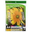 マグネット用紙 A4サイズ インクジェットプリンタ専用(マットタイプ) 1枚入【メール便・送料無料】ナカトシ
