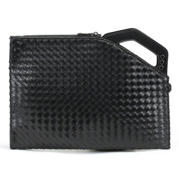 クラッチバック メンズ 編み込み メッシュインポート セカンドバッグ スタッズ ショルダーバック BAG PU 皮 レザー ユニセックス 男 鞄 30代 40代 個性的 お兄系 V系 ビジュアル系 ビター系 BITTER系 ホスト オラオラ系 悪羅悪羅系 衣装 ストリート系 ブラック 黒 衣装
