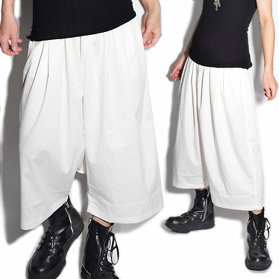 ガウチョパンツ オリジナル メンズ ガウチョパンツ 袴パンツ 個性的 V 