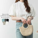 ブラウス風パフスリーブカットソーM/L/LL/3L/4L/5Lサイズレディース/ブラウス/カットソー/パフスリーブ/大きいサイズ/ゆったり