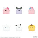 ★セール 特別価格★クラックス サンリオキャラクターズ サンリオキャラクターズ×オバケーヌ ぺたふれキーホルダー ぬいぐるみキーホルダー かわいい