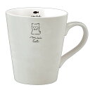 マグカップ シンプル ワンポイント くすみ 動物 アニマル カフェ コーヒー お茶 ホット 飲み物 冬 あったか デスク