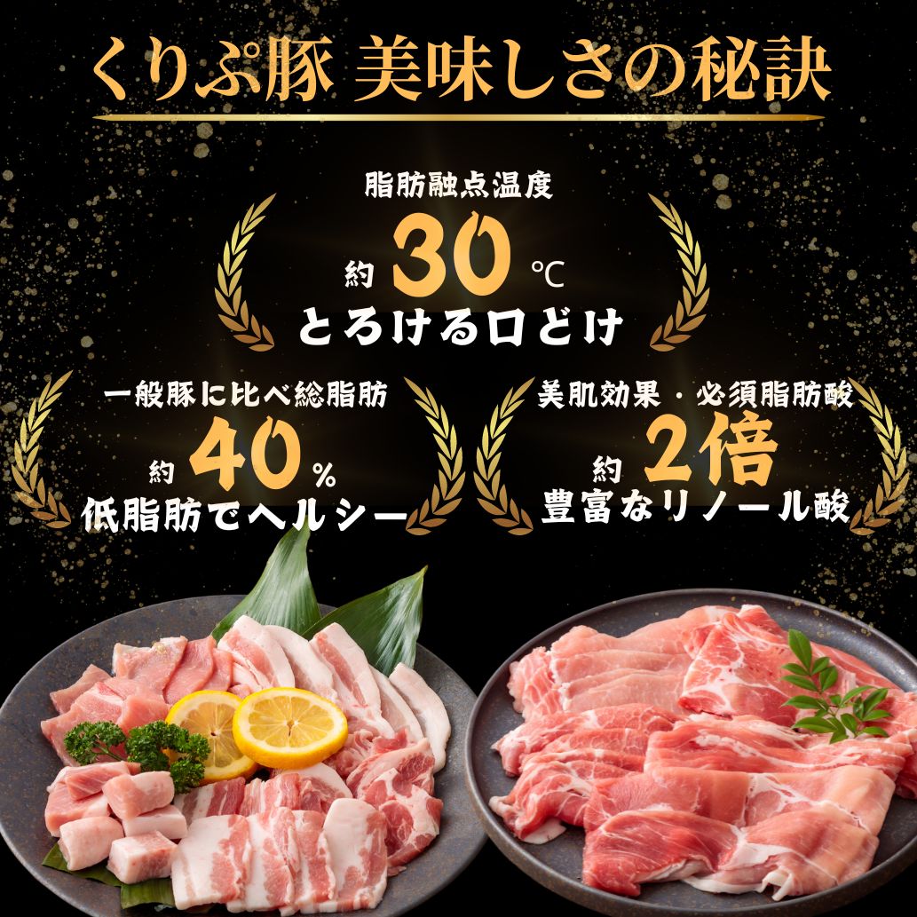 在庫限定 ロースしゃぶしゃぶ 2kg 10人前 送料無料 栗で育てた豚肉 九州産 ブランド豚 小分け 冷凍 親戚 集まり お祝い お花見 母の日 父の日 50%OFF 2