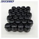 新品 ダイシン金属 21HEX 全長31mm M12xP1.5 LUG NUTS BLACK 袋ナット 黒 24個セット ナット