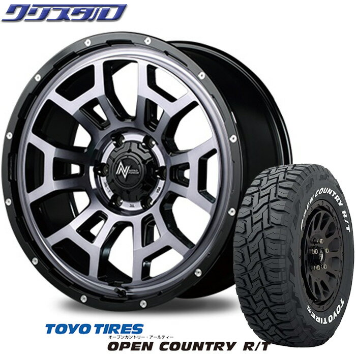 キャラバン 新品 【正規品】 2024年製 トーヨータイヤ OPEN COUNTRY オープンカントリー R/T ホワイトレター 215/65R16 C 109/107Q タイヤ アルミホイールセット 4本 MID NITRO POWER H6 スラッグ 1665+48 6/139 16インチ 6.5J +48 ホール数：6 PCD：139