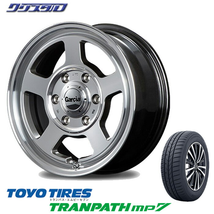 ڿ̸ۿ 2022ǯ ȡ衼 TRANPATH mp7 ȥѥ mp7 165/65R15  ߥۥ륻å 4 GARCIA CHICAGO5 륷 5 1545+45 4/100 15 4.5J +45 ۡ4 PCD100